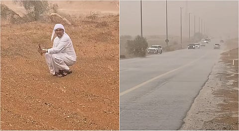 طقس متقلب في دبي: أمطار غزيرة وبرد وتحذيرات من المركز الوطني للأرصاد