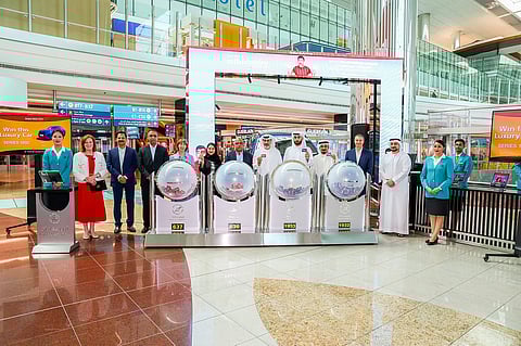 سحب مليونير الألفية من سوق دبي الحرة في 17 سبتمبر. الصورة: سوق دبي الحرة