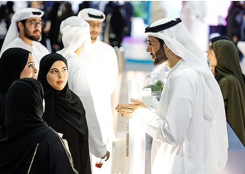 يقول أصحاب العمل إن معارض التوظيف تُساعدهم على إنشاء قاعدة بيانات شاملة للمرشحين. الصورة: رويا للوظائف