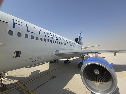 دبي تحتضن مستشفى العيون الطائر.. الوحيد عالمياً 