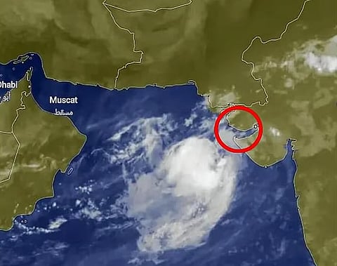 عاصفة مدارية في بحر العرب: لا تأثير على الإمارات