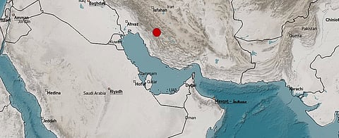 زلزال بقوة 5.3 درجة يضرب جنوب إيران ولا تأثير له في الإمارات