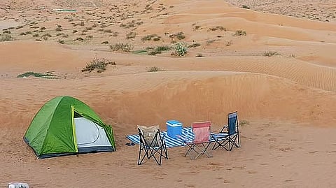 الشتاء في الصحراء: 8 وجهات تخييم مثالية في الإمارات﻿