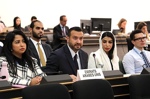  بعثة الإمارات لدى الأمم المتحدة في جنيف/X