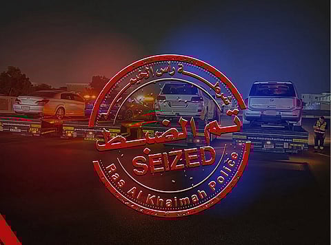  4 سائقين متهورين في قبضة شرطة رأس الخيمة 