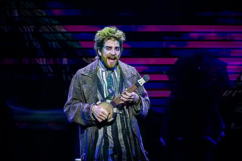 مسرحية بيتلجوس الموسيقية في أرينا الاتحاد بأبوظبي. 21 نوفمبر، 2025.