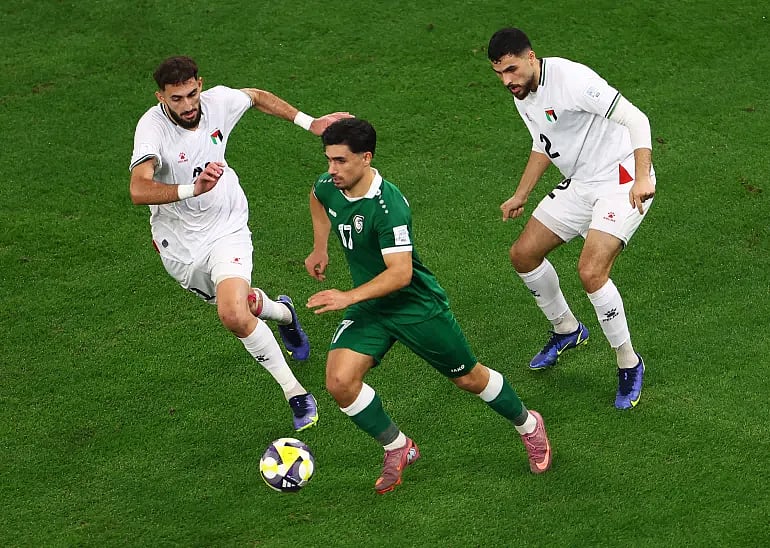 التعادل السلبي يدفع سوريا وفلسطين نحو الدور ربع النهائي من كأس العرب