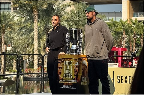  آرينا سابالينكا ونيك كيريوس