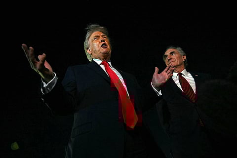 الرئيس الأمريكي دونالد ترامب. الصورة: وكالة الصحافة الفرنسية