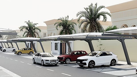 دبي تطلق تصريح تركيب مظلات مواقف السيارات في الأحياء السكنية