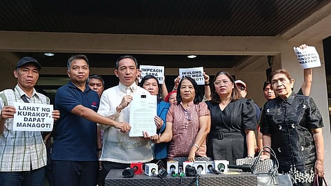 قدم أعضاء كتلة ماكابايان (الوطنية) في مجلس النواب الفلبيني شكاوى عزل جديدة ضد نائبة الرئيس سارة دوتيرتي يوم الاثنين
