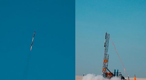 الإمارات تكرّس سيادتها الفضائية بإطلاق أول صاروخ "هجين" بأيدٍ وطنية