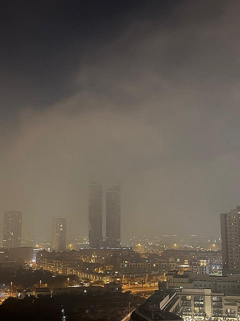   8263 مكالمة طوارئ لشرطة دبي خلال موجة الضباب 