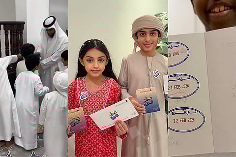 "جوازات سفر" وجوائز في مساجد دبي ترسم بهجة رمضان في قلوب الصغار