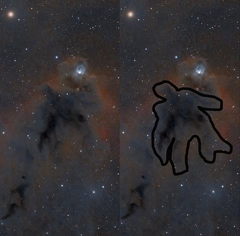 مرصد الختم الفلكي يقتنص صورة لسديم "البعبع" في سماء أبوظبي