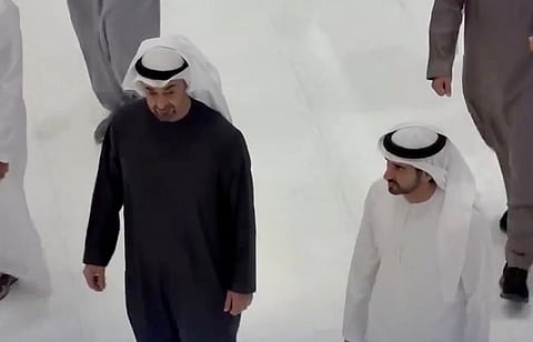 رئيس الدولة وحمدان بن محمد