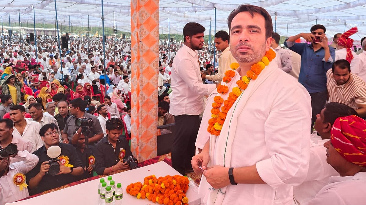 பாஜக கூட்டணியில் சேர்ந்த சரண் சிங் பேரன்