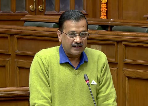 தில்லி சட்டப்பேரவை: நம்பிக்கை வாக்கெடுப்பு கோரிய தில்லி முதல்வர் கெஜ்ரிவால்