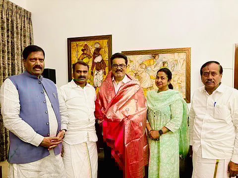 பாஜகவுடன் சமக கூட்டணி: சரத்குமார் அறிவிப்பு