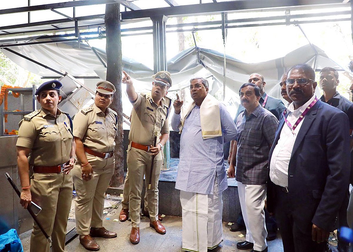 ராமேஸ்வரம் கஃபேயில் காவல் துறையினர் விசாரணை