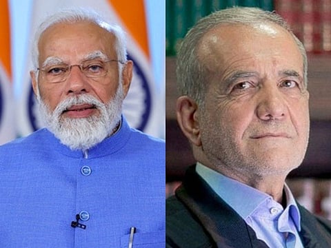 PM Modi has said Spoke with Iran President Dr. Masoud Pezeshkian