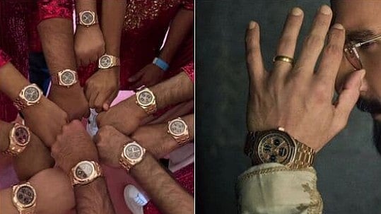 பிரபலங்களுக்கு தலா ரூ. 2 கோடி மதிப்பில் வாட்ச்சை வழங்கிய அனந்த் அம்பானி