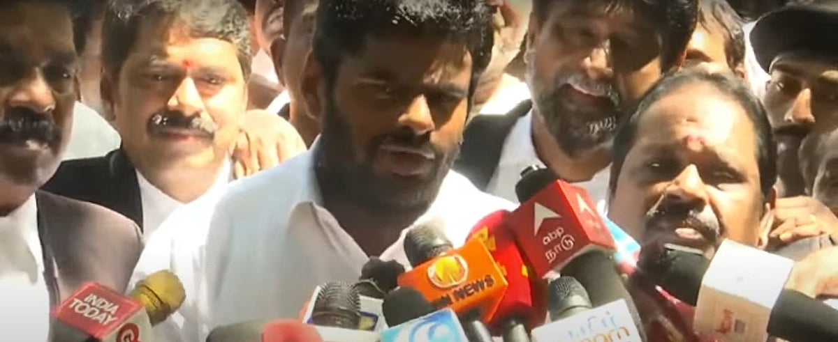 திமுகவின் ஆர்.எஸ்.பாரதி மீது மான நஷ்ட வழக்கு தாக்கல்: அண்ணாமலை