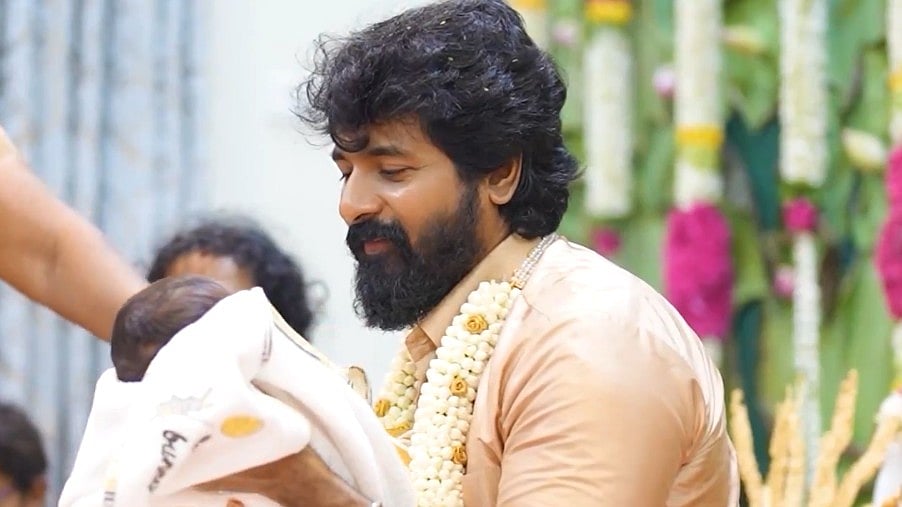 3-வது குழந்தைக்கு பெயர் சூட்டிய சிவகார்த்திகேயன்