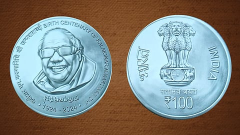 கலைஞர் நூற்றாண்டு நினைவு நாணயத்தை வெளியிடுகிறார் மத்திய அமைச்சர் ராஜ்நாத் சிங்