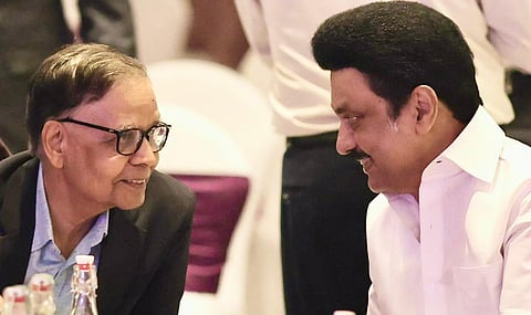 தமிழ்நாடு அரசின் அறிக்கை மாஸ்டர் கிளாஸ்: மத்திய நிதி ஆணைய தலைவர் பாராட்டு