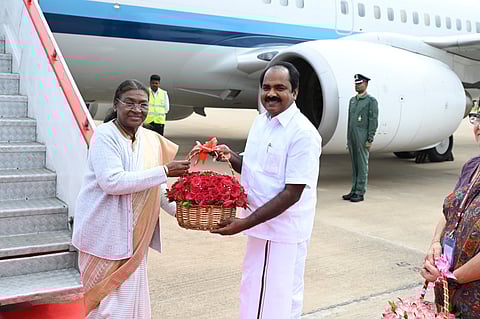 4 நாள் பயணமாக தமிழகம் வந்த குடியரசுத் தலைவர் திரௌபதி முர்மு!