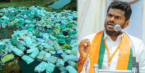 குப்பைகளோடு கேரளத்திற்குச் செல்வேன்: அண்ணாமலை எச்சரிக்கை!
