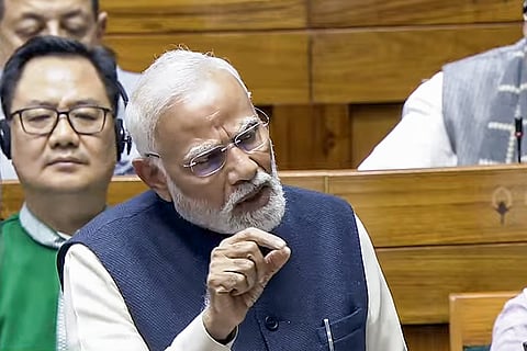 அம்பேத்கருக்கு எதிராக காங்கிரஸ் செய்த பாவங்களின் பட்டியல்: பிரதமர் மோடி