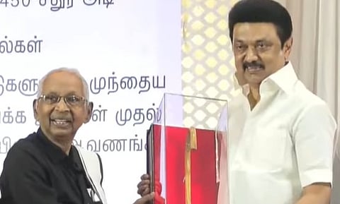 திராவிட மாடல் என்றால் என்ன என கேட்பவர்களுக்கு இந்தக் கைத்தடி போதும்: முதல்வர் ஸ்டாலின்