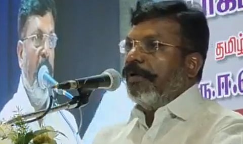 யுஜிசி புதிய வரைவு விதிகள் என்பது சனாதன அரசியல் சதி: திருமாவளவன்
