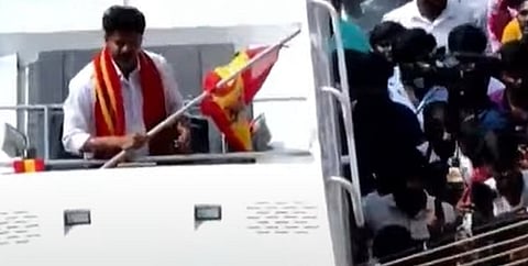 பரந்தூரில் விஜய்: கிராம மக்களை சந்திக்க மண்டபத்திற்கு வருகை!