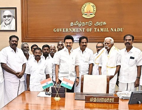 முதல்வர் ஸ்டாலினுக்கு மதுரையில் நாளை (ஜன.26) பாராட்டு விழா!