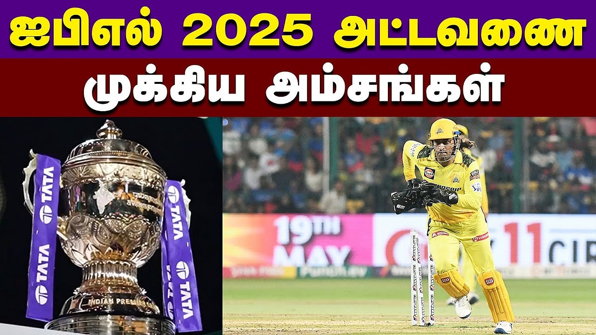 சிஎஸ்கே விளையாடும் ஆட்டங்கள் எங்கு, எப்போது?