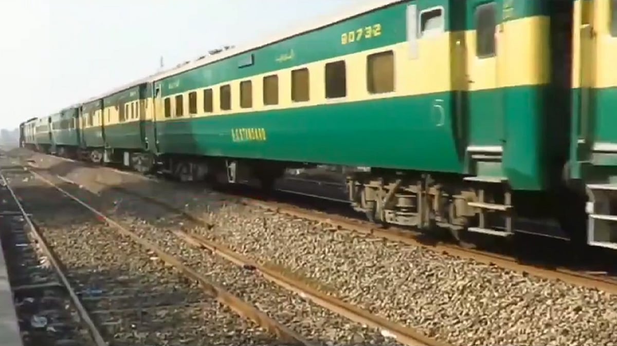 பாகிஸ்தானில் பயணிகள் ரயில் கடத்தல்!