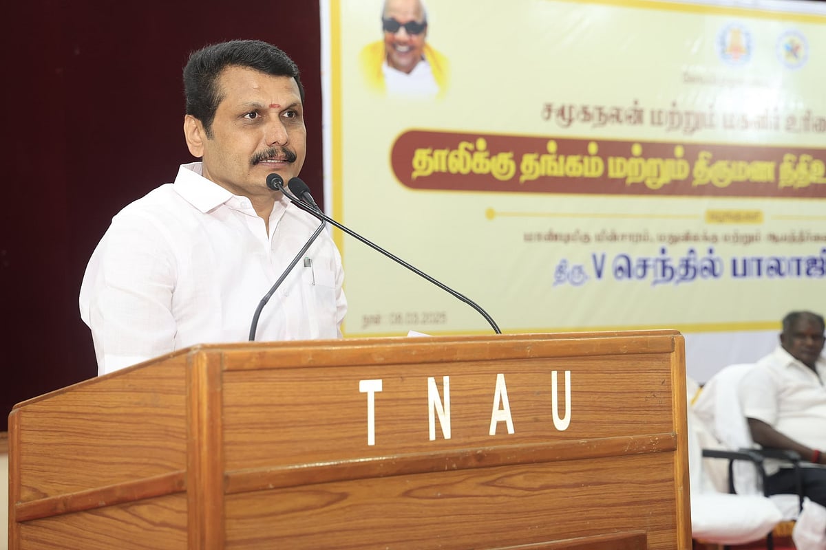 ரூ. 1,000 கோடி முறைகேடு குற்றச்சாட்டில் ஆயிரம் அர்த்தங்கள்: செந்தில் பாலாஜி விளக்கம்