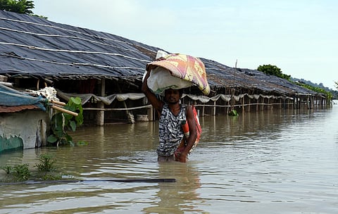அஸ்ஸாம் வெள்ளம் - கோப்புப்படம்