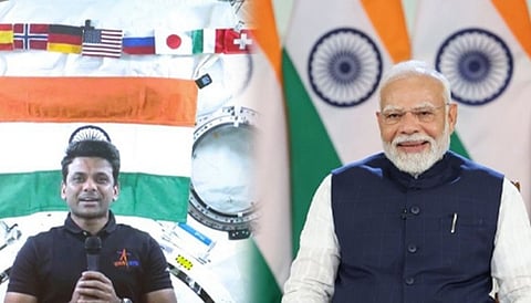 சுபான்ஷு சுக்லாவுடன் காணொளி வாயிலாக பிரதமர் மோடி உரையாடல்!