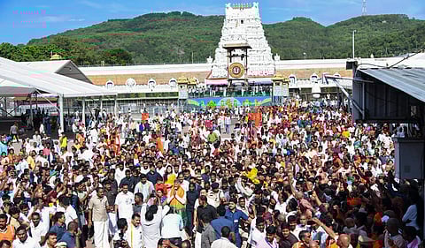 திருப்பதி ஏழுமலையான் கோயில் - கோப்புப்படம்