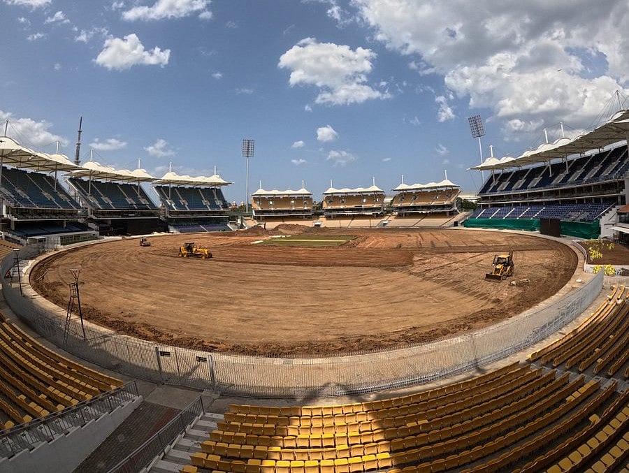 உலகக் கோப்பைக்குத் தயாராகும் சேப்பாக்கம் மைதானம்! | Chepauk Stadium