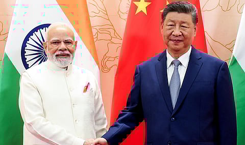 மோடி - ஜி ஜின்பிங் சந்திப்பு