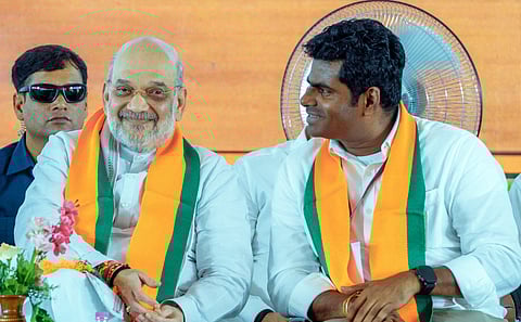 திருமண நிகழ்வுகள் இருப்பதால் தில்லி பாஜக கூட்டத்தில் கலந்துகொள்ளவில்லை; அண்ணாமலை | Annamalai | BJP |