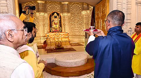 அயோத்தி ராமர் கோயிலில் பூடான் பிரதமர் தரிசனம் | Ayodhya | Bhutan PM |