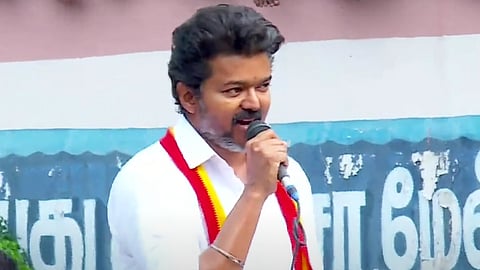 வாக்குறுதிகளை நிறைவேற்றாத திமுகவுக்கா உங்கள் வாக்கு?: திருச்சி பரப்புரையில் விஜய் கேள்வி | TVK Vijay |