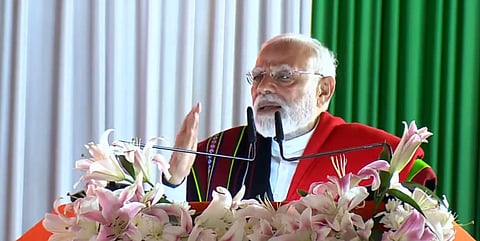 மணிப்பூரில் விரைவில் 
விடியல் வரும்: பிரதமர் மோடி பேச்சு| Manipur | PM Modi |