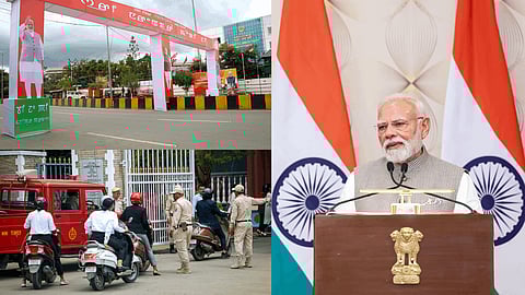 மணிப்பூர் செல்கிறார் பிரதமர் மோடி : பாதுகாப்பு ஏற்பாடுகள் தீவிரம் | Manipur | Modi | 